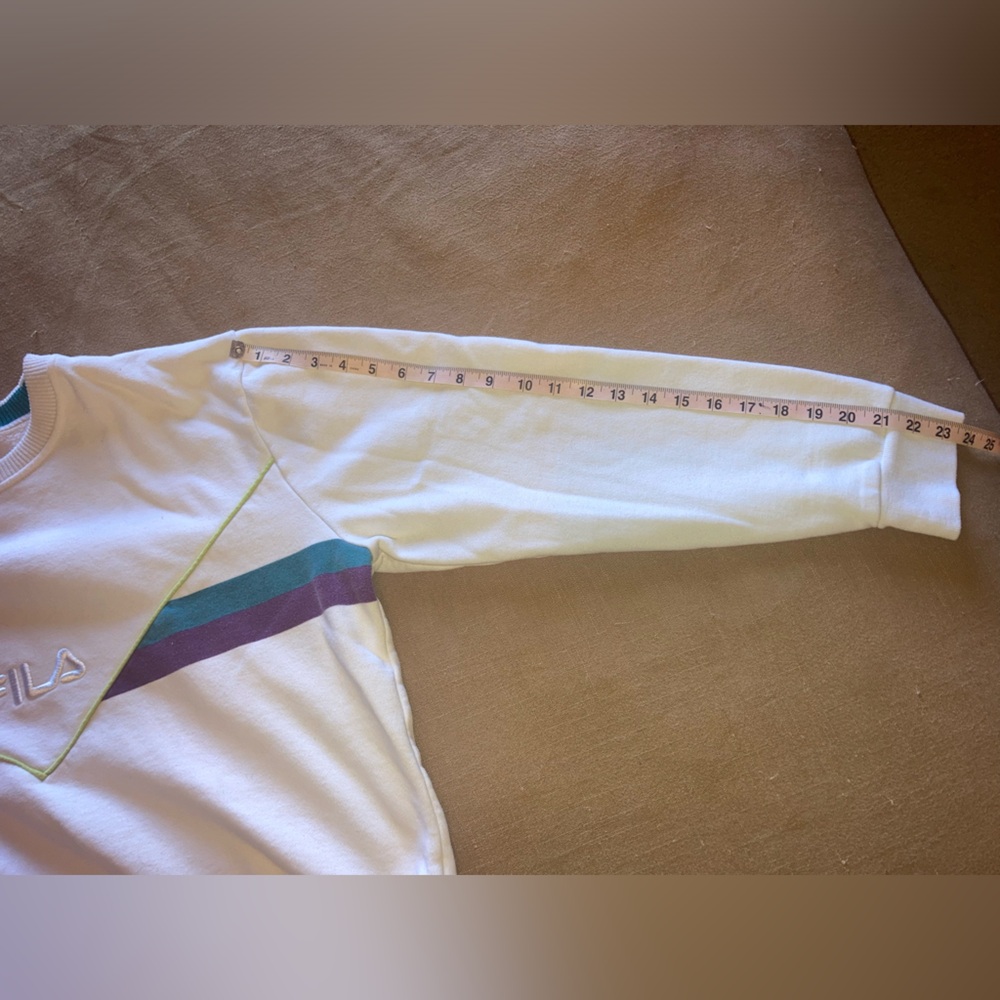Fila 80s / 90s Retro Crewneck Sweater - Picture 9 of 9